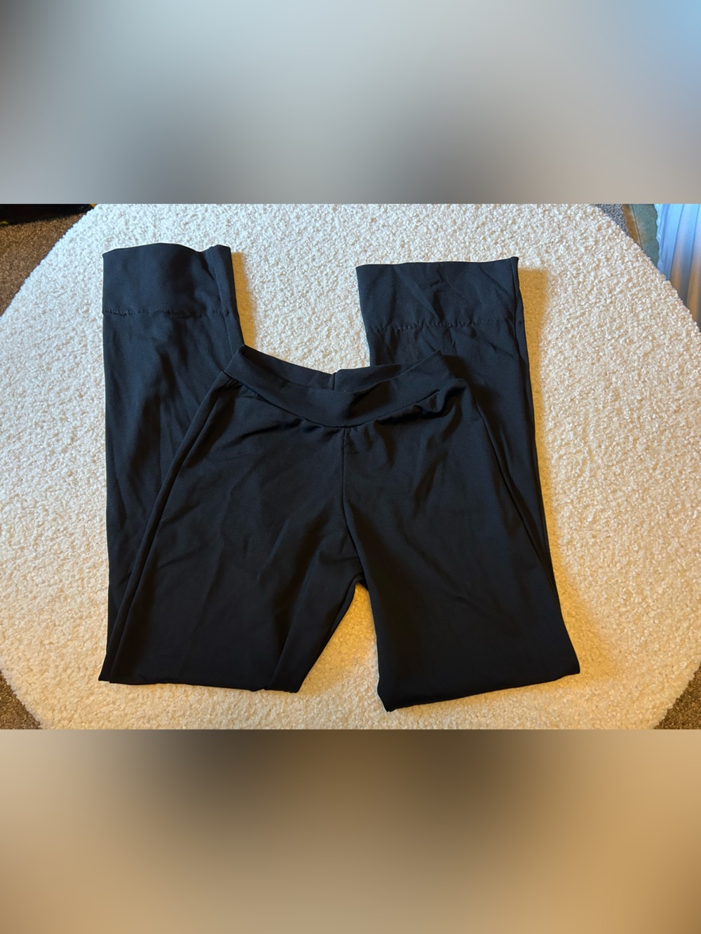 Capezio Black Women's Wide-Leg Dance Leggings